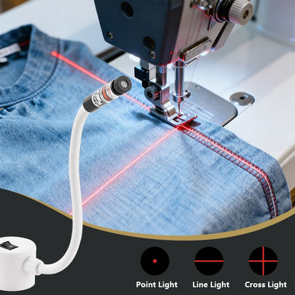 EdgeLuxe™ Laser Guide — Sew with Unmatched Precision and Confidence Every Time