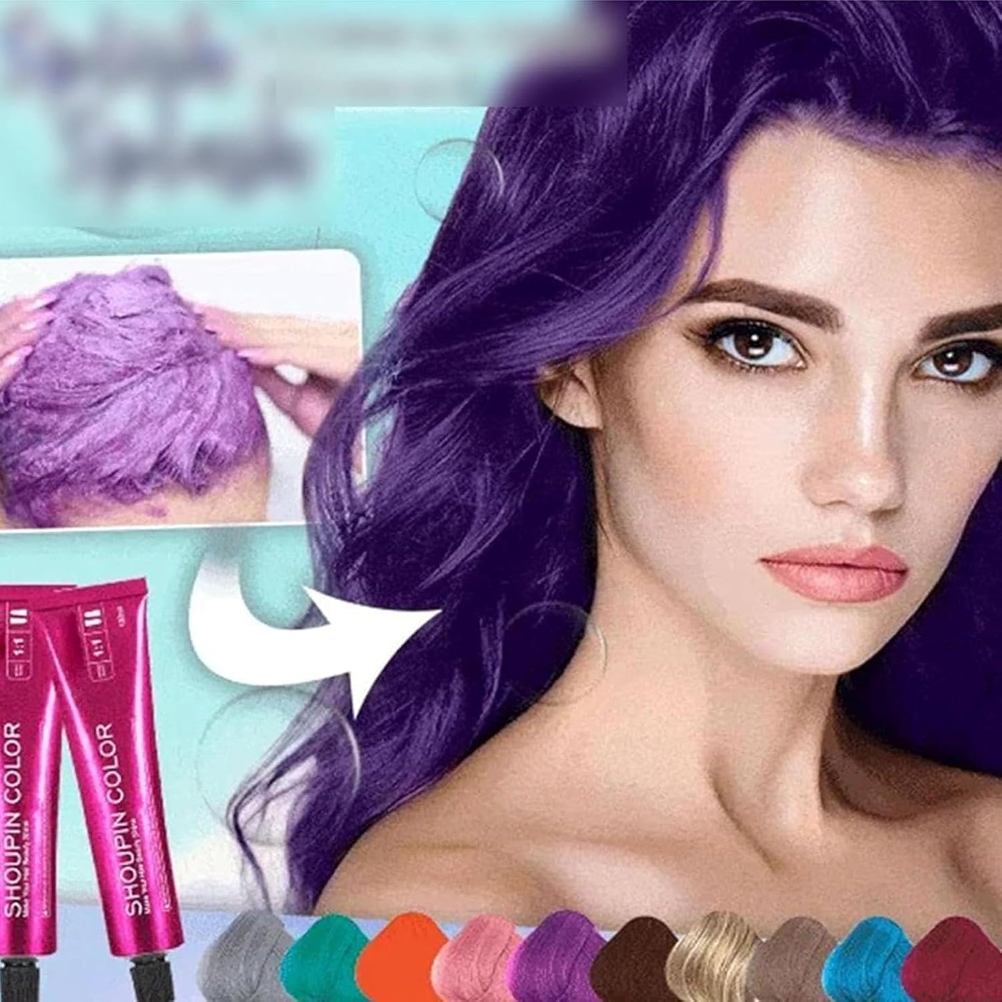VividMuse™ — Ignite unstoppable confidence with vibrant, damage-free hair that shines with pure swagger