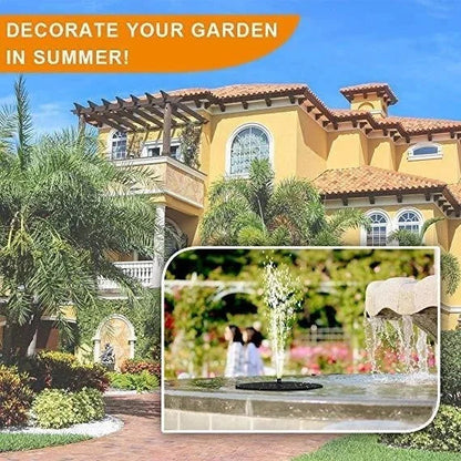 AquaSeren™ — Transform Your Garden Into a Peaceful, Splash-Free Solar Oasis
