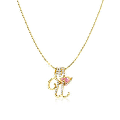 AuraNest™ 3-Layer Initial Necklace — Wear Your Story in Glowing, Comfortable Elegance That Turns Every Head