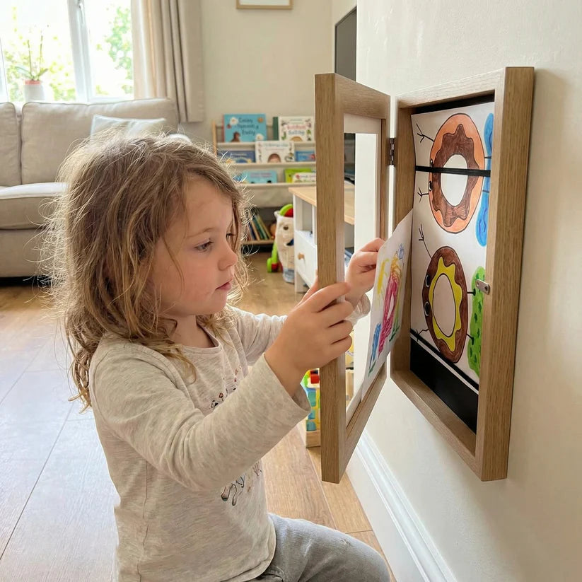 MasterpieceVault™ — Turn Every Scribble into a Proud, Clutter-Free Gallery of Joy