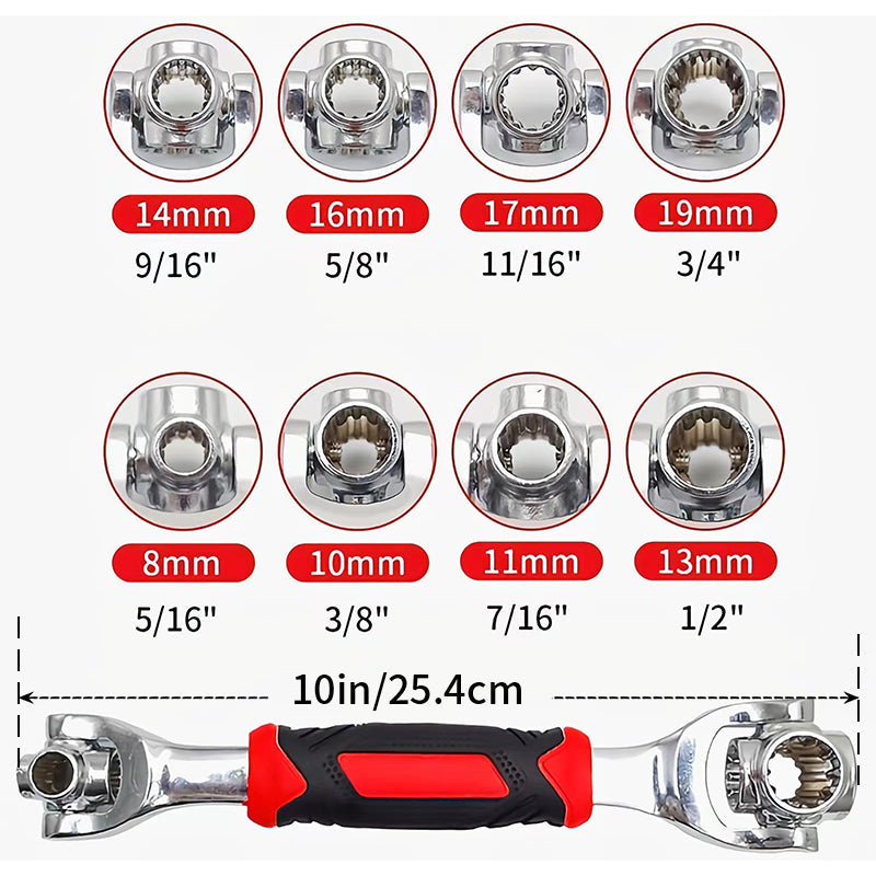VoltCraft™ 48-IN-1 Multi-Wrench — Master Every Bolt with Effortless Precision and Total Control