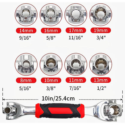 VoltCraft™ 48-IN-1 Multi-Wrench — Master Every Bolt with Effortless Precision and Total Control