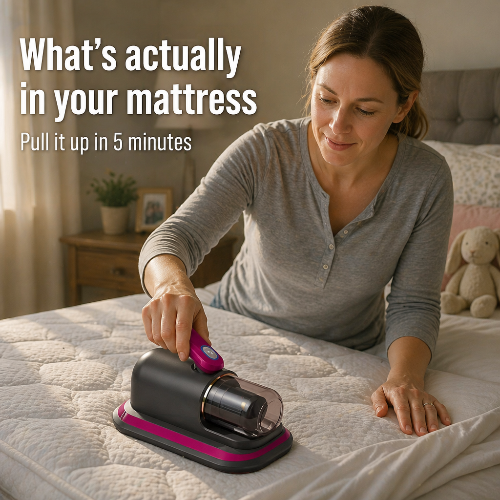 AeroPure™ — Pull Hidden Mites Out Of Your Mattress In 5 Minutes