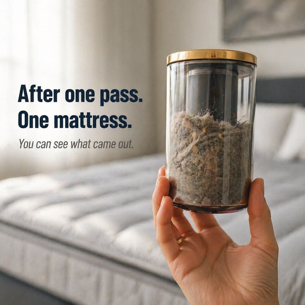 AeroPure™ — Pull Hidden Mites Out Of Your Mattress In 5 Minutes