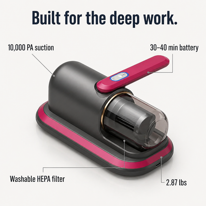 AeroPure™ — Pull Hidden Mites Out Of Your Mattress In 5 Minutes