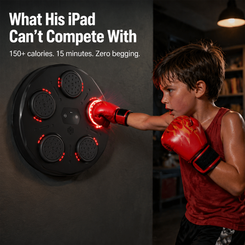FlowPunch™ — Punch to the Beat, Burn Calories, Get the Whole Family Moving
