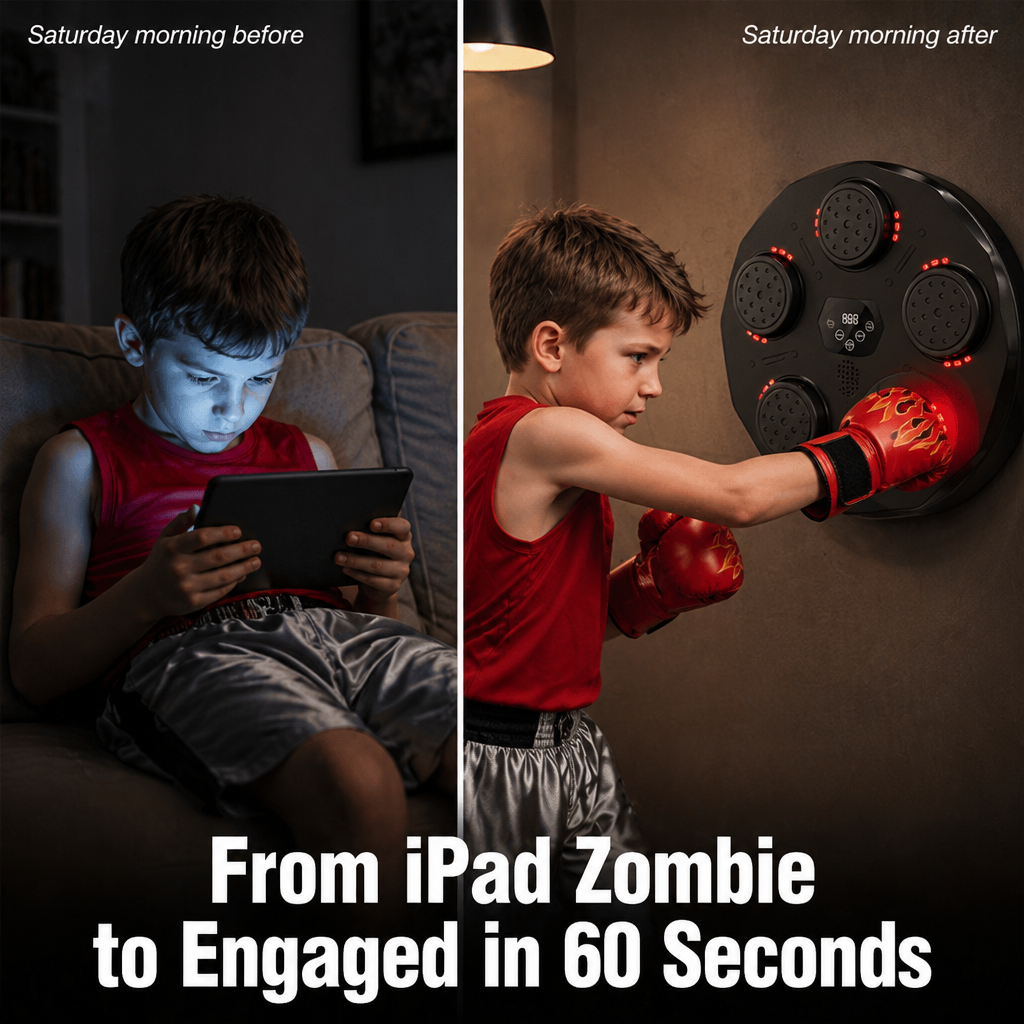 FlowPunch™ — Punch to the Beat, Burn Calories, Get the Whole Family Moving