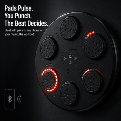 FlowPunch™ — Punch to the Beat, Burn Calories, Get the Whole Family Moving