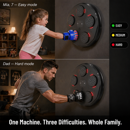 FlowPunch™ — Punch to the Beat, Burn Calories, Get the Whole Family Moving