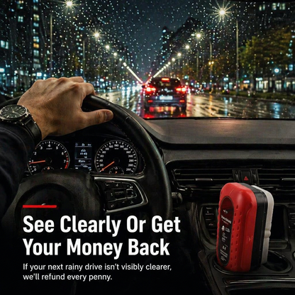 VistaShield™ — Strip Oil Film & Repel Rain From Your Windshield in One Swipe