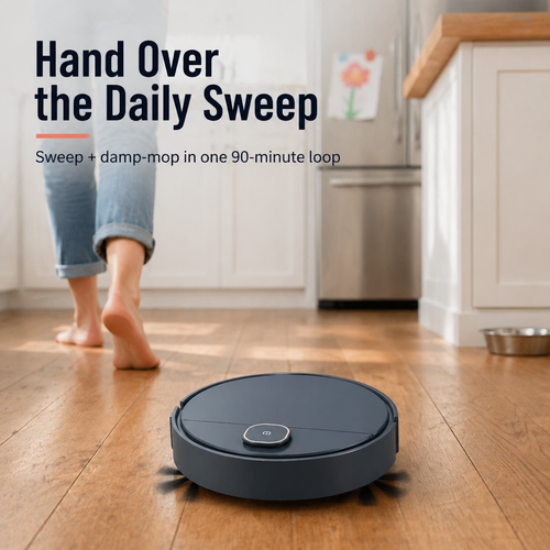 VeroSweep™ Pro — Sweep, Mop & Pick Up Pet Hair Between Deep Cleans