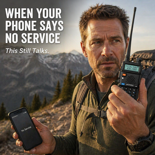 RangerComm™ — Reach Your Crew When Cell Service Quits On You | 1+1 FREE TODAY