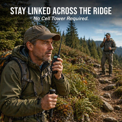 RangerComm™ — Reach Your Crew When Cell Service Quits On You | 1+1 FREE TODAY