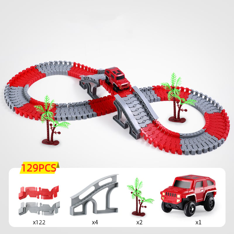 AuroraTrack™ — Ignite Your Child’s Imagination with Endless Twist-and-Build Adventures