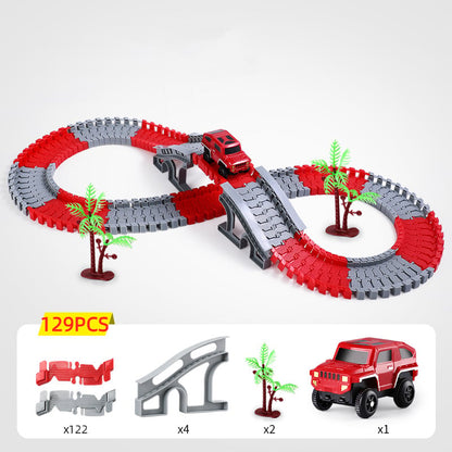 AuroraTrack™ — Ignite Your Child’s Imagination with Endless Twist-and-Build Adventures