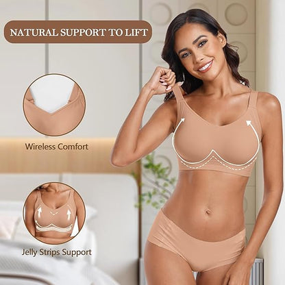 SereneLift™ — Experience All-Day Freedom with Effortless, Wire-Free Support