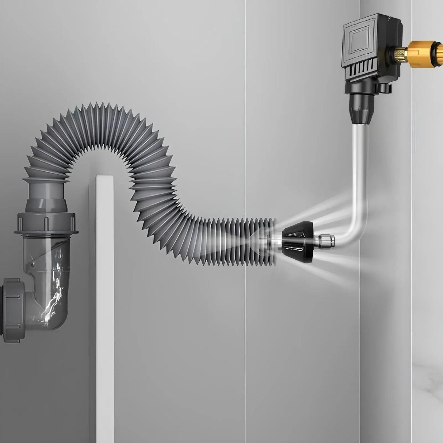 HydroBlitz™ — Instantly Blast Away Clogs for Effortless, Chemical-Free Flow