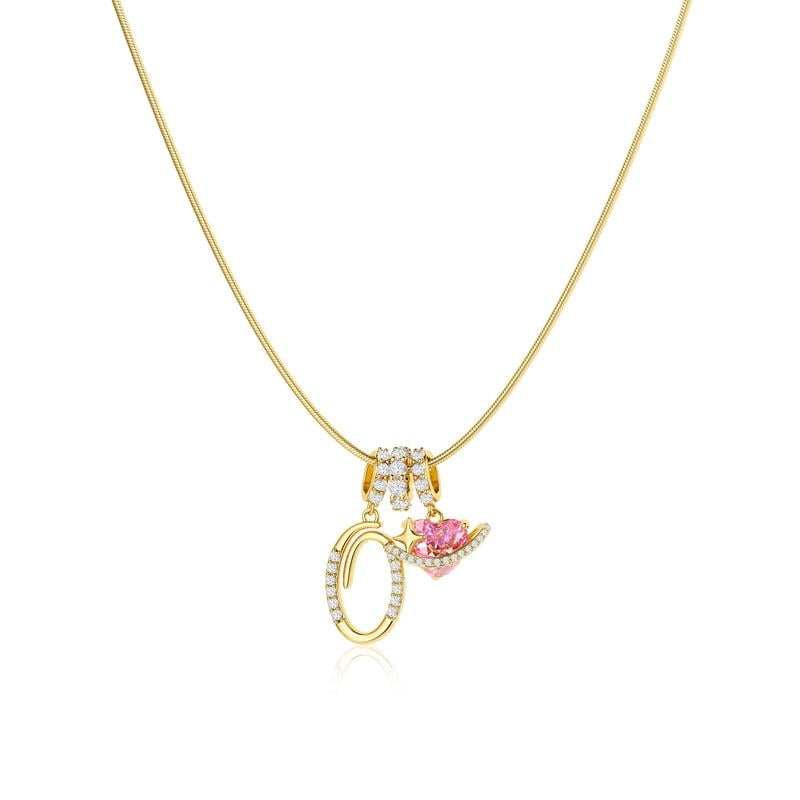AuraNest™ 3-Layer Initial Necklace — Wear Your Story in Glowing, Comfortable Elegance That Turns Every Head