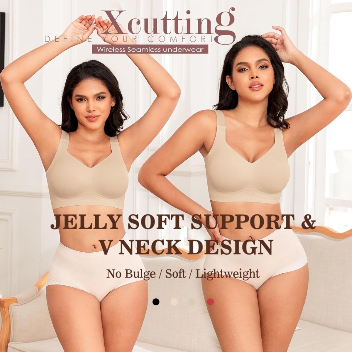 SereneLift™ — Experience All-Day Freedom with Effortless, Wire-Free Support