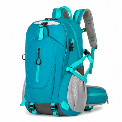 Hiking Backpack Weather-Resistant Ergonomic Straps & Multiple Compartments