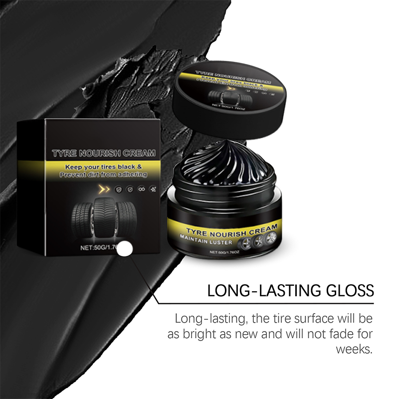 NightLuxe™ Tire Shine — Ignite Unstoppable Confidence with Showroom-Ready Black Radiance