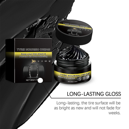 NightLuxe™ Tire Shine — Ignite Unstoppable Confidence with Showroom-Ready Black Radiance