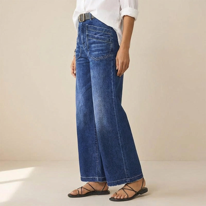 HaloStride™ — Own Your Confidence with Jeans That Embrace Your Curves and Freedom