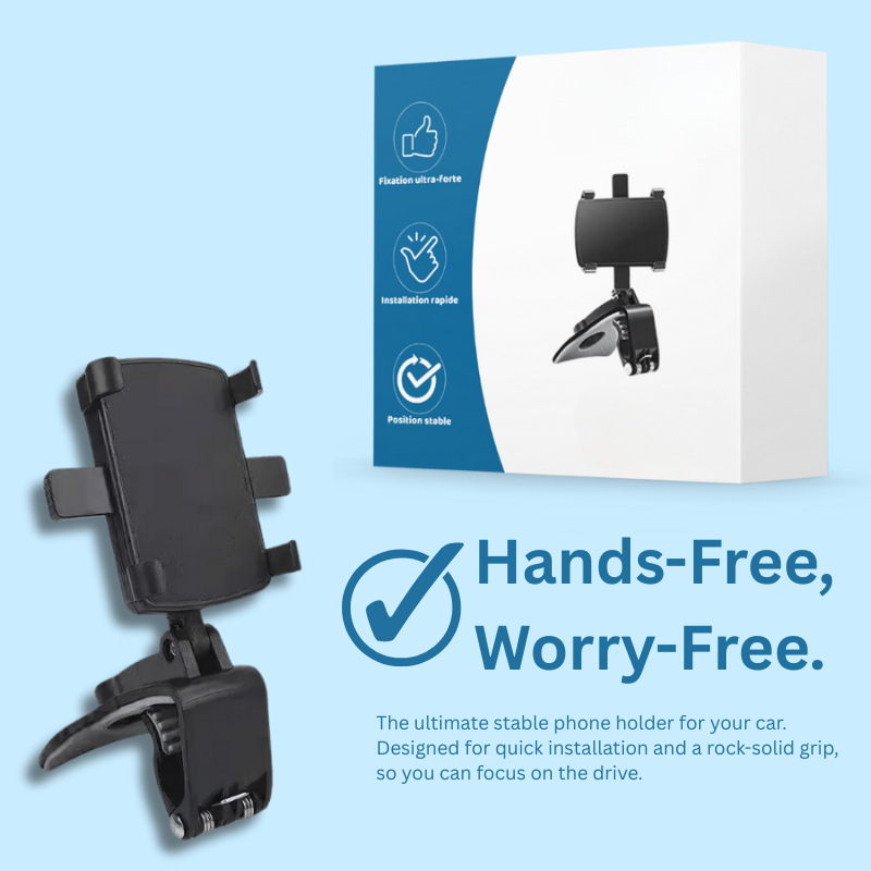 GripSure™ — Drive Focused and Fearless with a Phone Mount That Never Lets Go