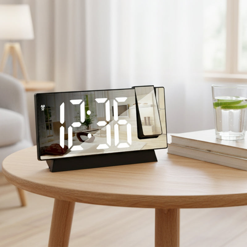 VividPulse™ Projection Alarm Clock — See Every Moment Clearly and Wake Up in Total Control