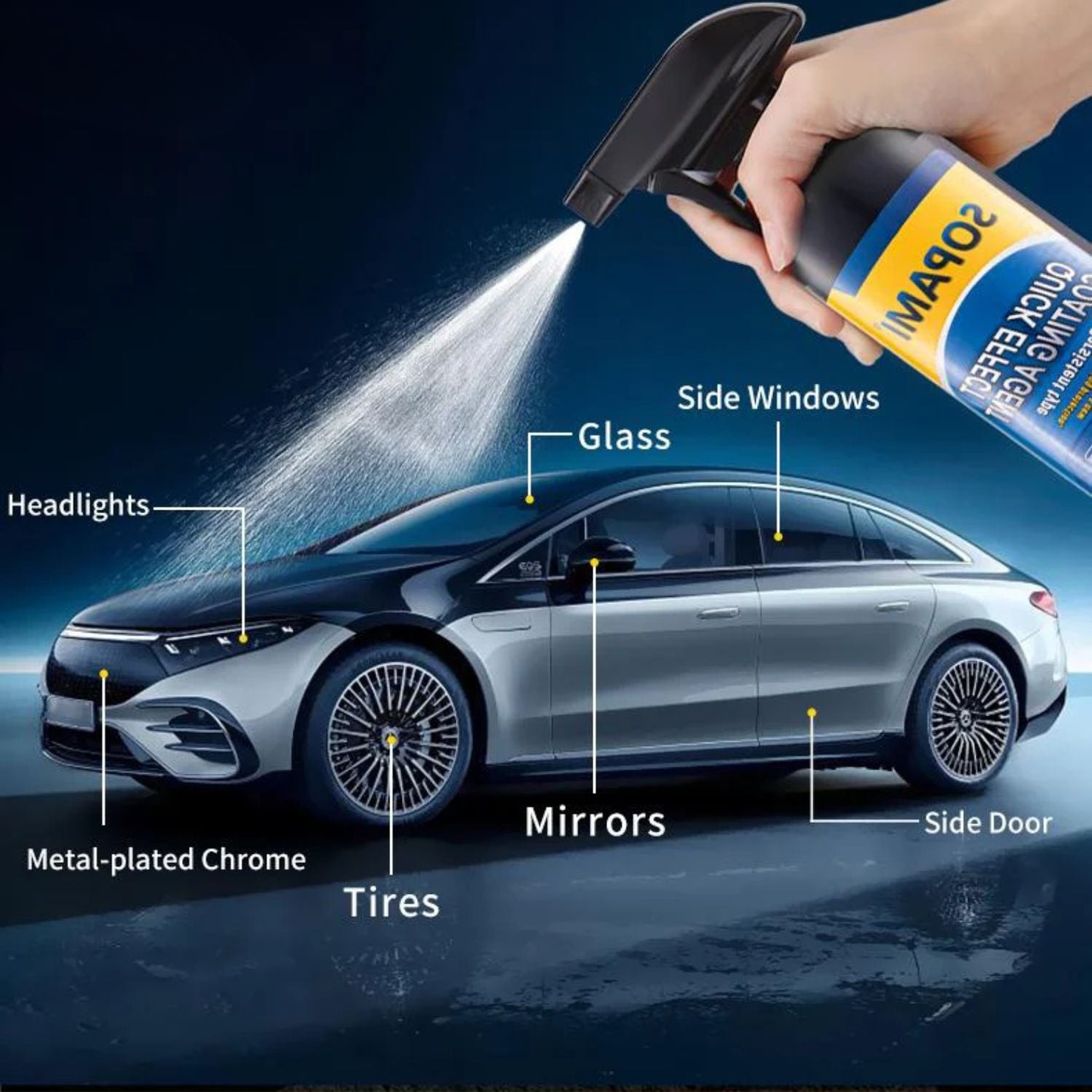 RadiantShield™ Spray — Unlock a Jaw-Dropping Showroom Shine That Fights Dirt and Scratches for Months