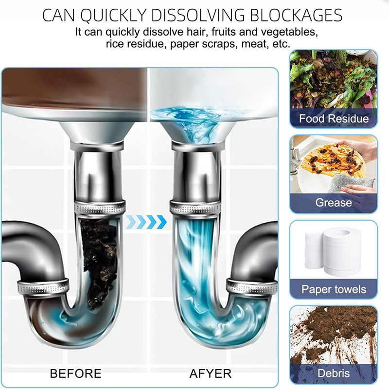 PureStream™ Drain Liberator — Fast, Gentle Power that Clears Clogs and Saves Your Pipes