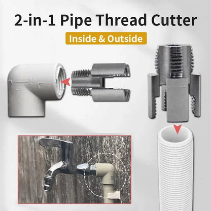ThreadMaster™ Dual-Die — Instantly Master Leak-Proof Pipe Threads Without the Hassle