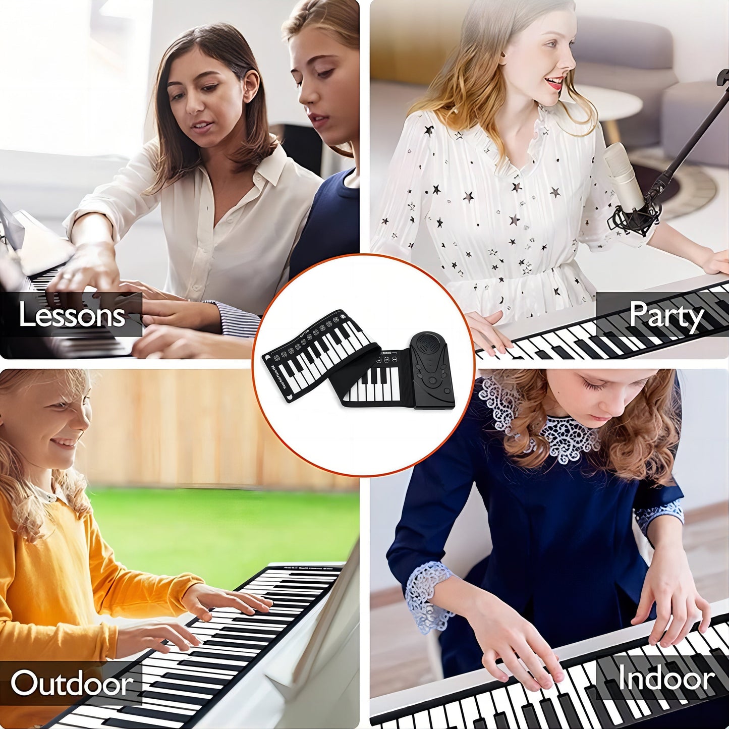 PulsePlay™ Portable Piano — Unleash Your Music Anywhere with True Freedom and Pro-Level Sound