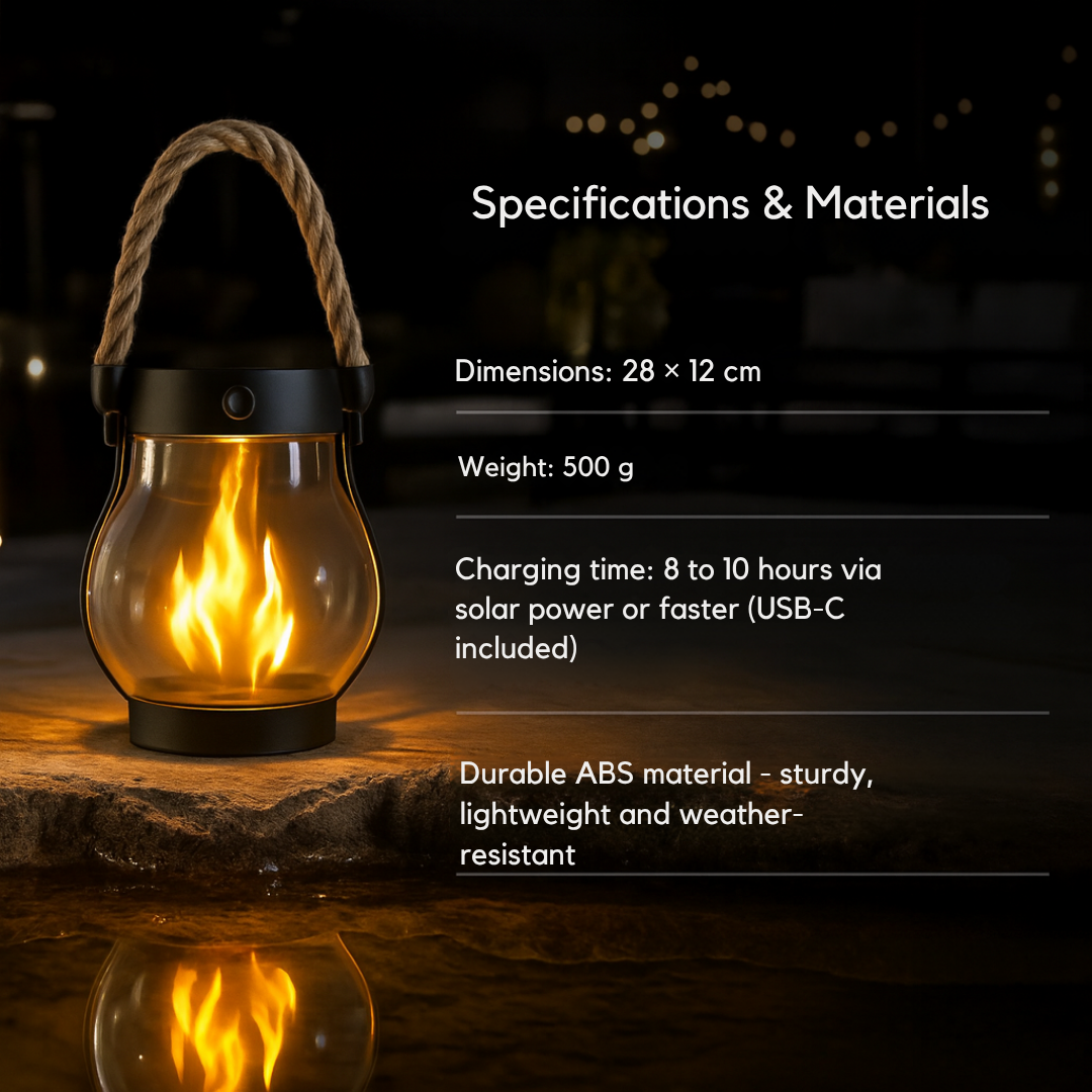 SolarEmber™ — Escape to Effortless, Safe Warmth That Transforms Every Night