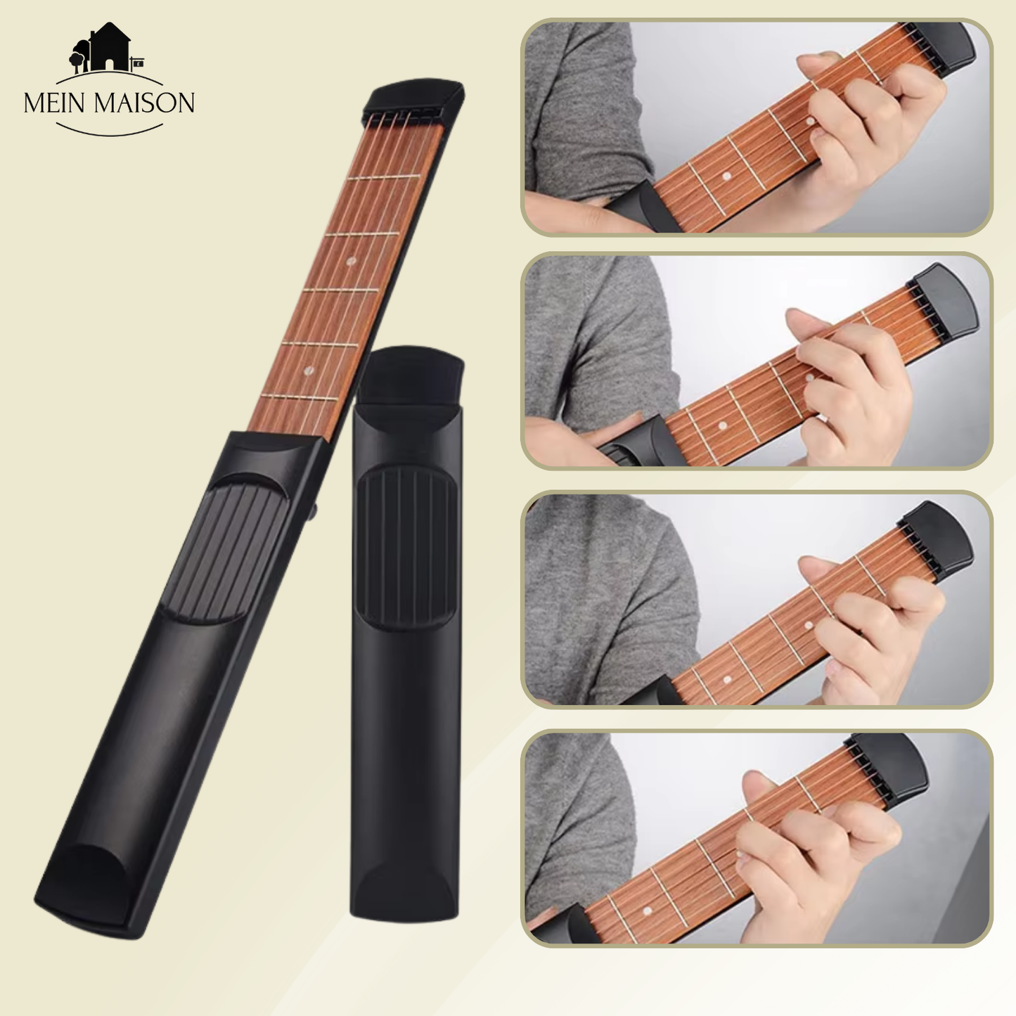 StrumEase™ Pocket Trainer — Master Guitar Anywhere with Quiet Confidence and Effortless Progress