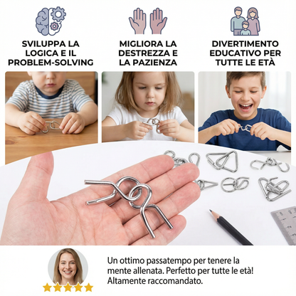 NeuroSpark™ Puzzle Rings — Ignite Your Mind with Addictive Brain Boosts Anytime, Anywhere