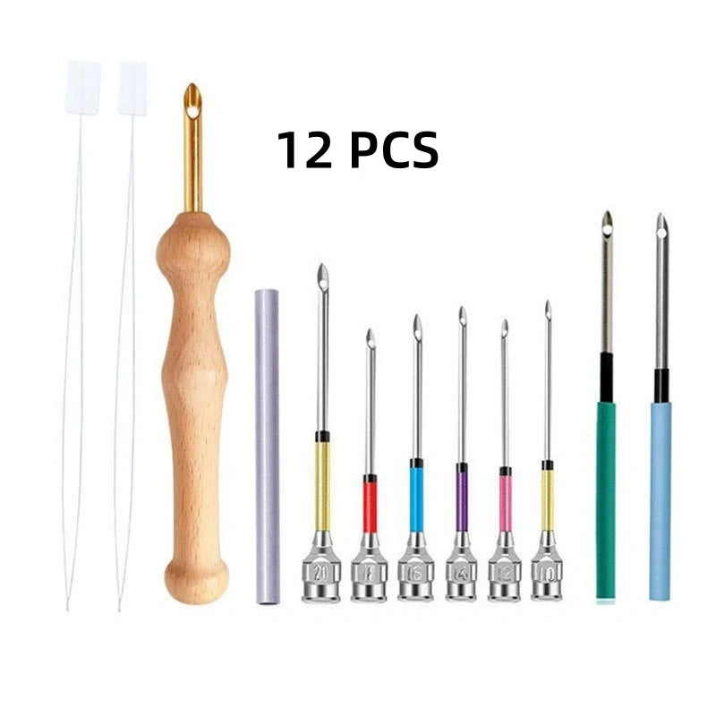 FlexiSew™ Precision Needle Kit — Sew Longer, Stronger, and Smarter Without Hand Pain or Fabric Fears