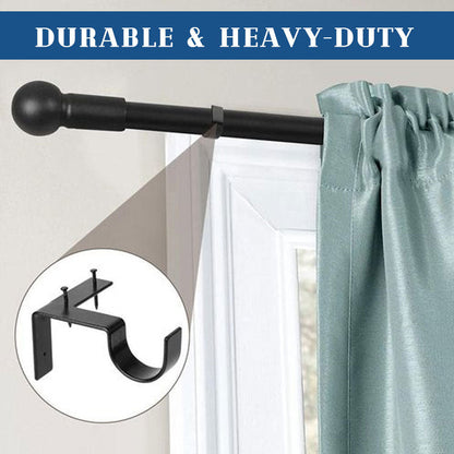 CurtisiaFlex™ — Hang Heavy Curtains Flawlessly Without Damaging Walls