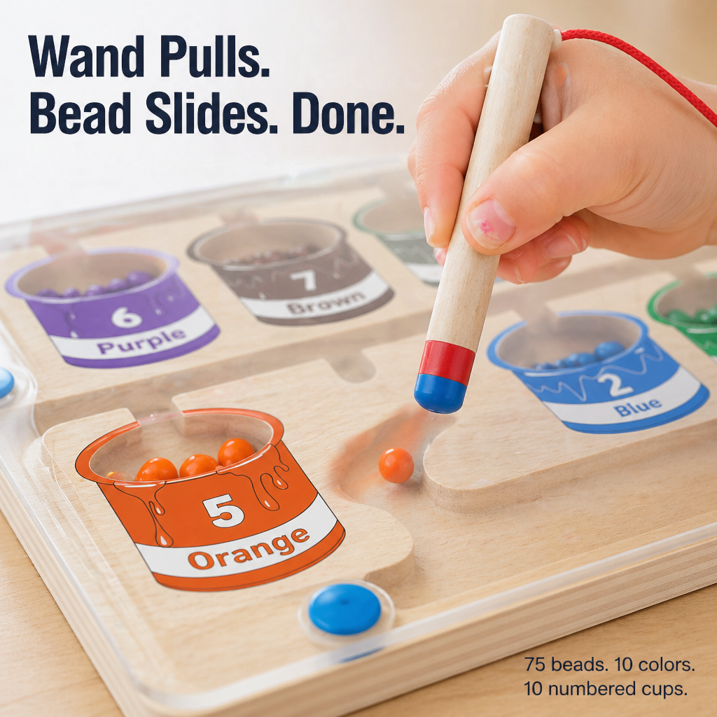 WonderPath™ Magnetic Maze — Trade Screen Time for 45 Minutes of Hands-On Focus