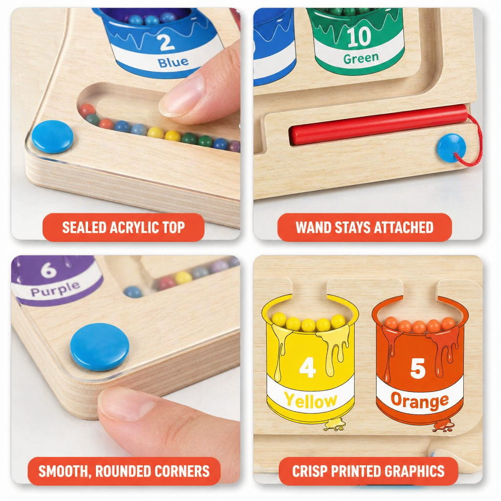 WonderPath™ Magnetic Maze — Trade Screen Time for 45 Minutes of Hands-On Focus