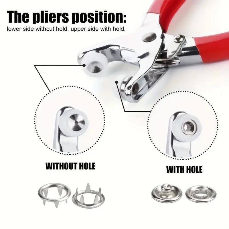 BoltGrip™ Snap Pliers Set — Lock Perfect Snaps Fast and Craft with Unshakable Confidence