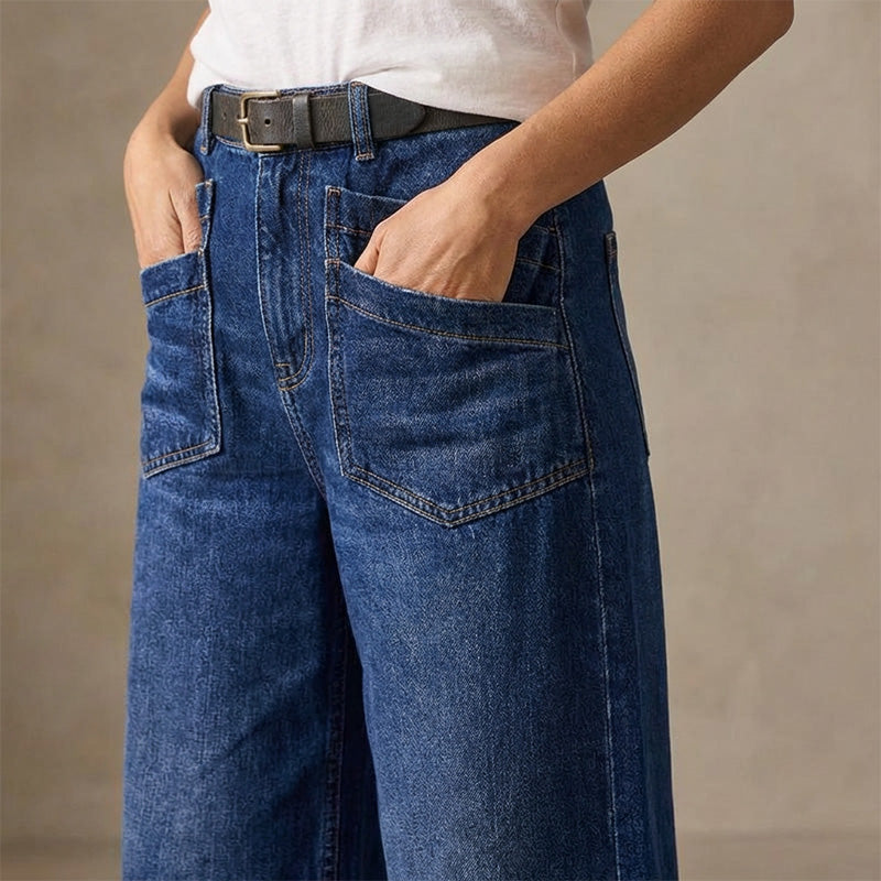 HaloStride™ — Own Your Confidence with Jeans That Embrace Your Curves and Freedom