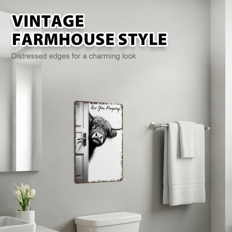 ChuckleBarn™ Smile Sign — Turn Your Bathroom Into a Hilarious Showstopper That Everyone Remembers