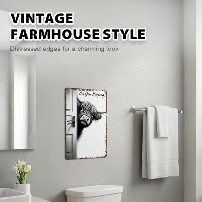 ChuckleBarn™ Smile Sign — Turn Your Bathroom Into a Hilarious Showstopper That Everyone Remembers