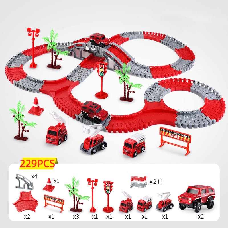 AuroraTrack™ — Ignite Your Child’s Imagination with Endless Twist-and-Build Adventures