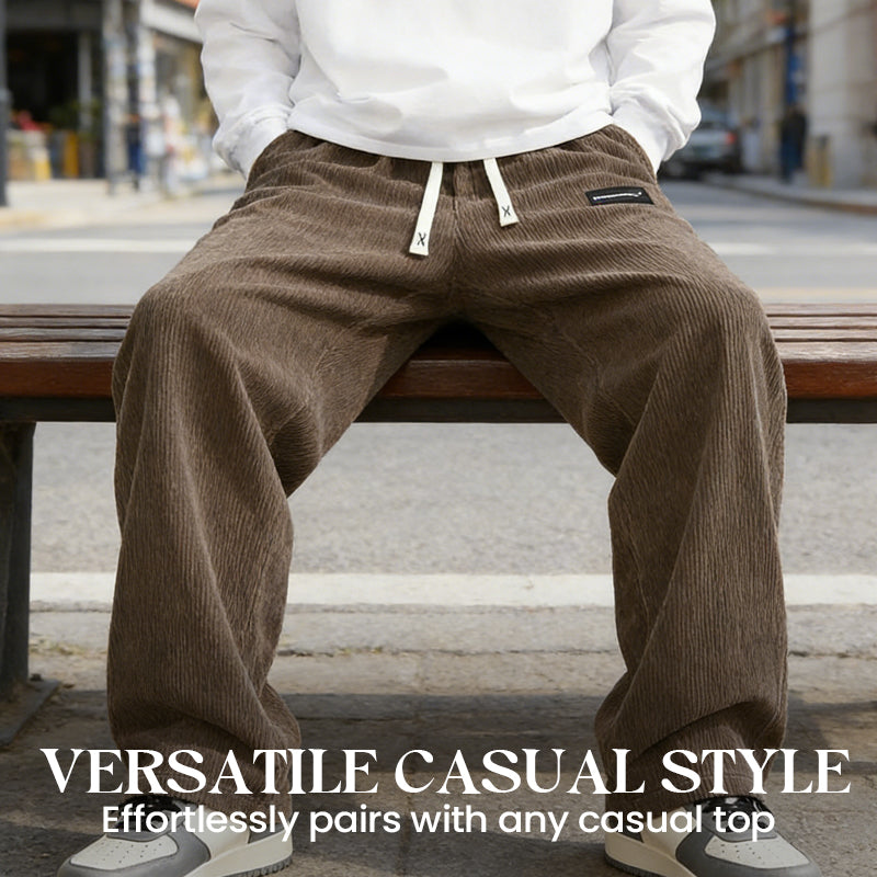 VeloEase™ — Wear Soft Corduroy That Drapes Clean and Feels Like Sweatpants