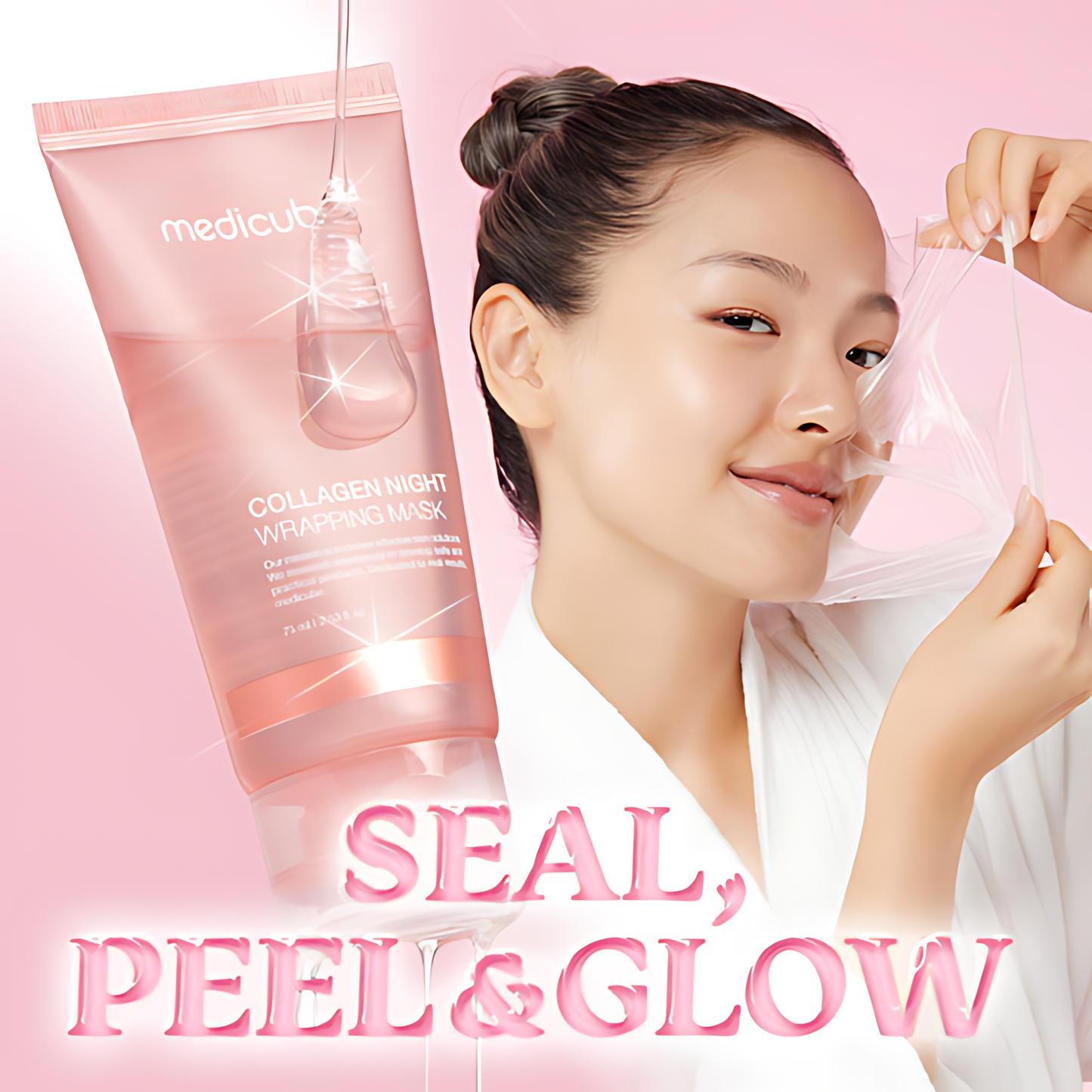 Aquasurge™ Collagen Rush Night Wrap — Wake Up to Firmer, Radiant Skin You Can Feel