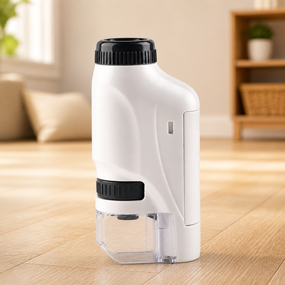 Pocket Microscope 120x LED Light