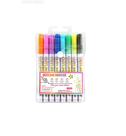 RadiEssence™ — Ignite Every Stroke with Dazzling Double-Color Metallic Magic